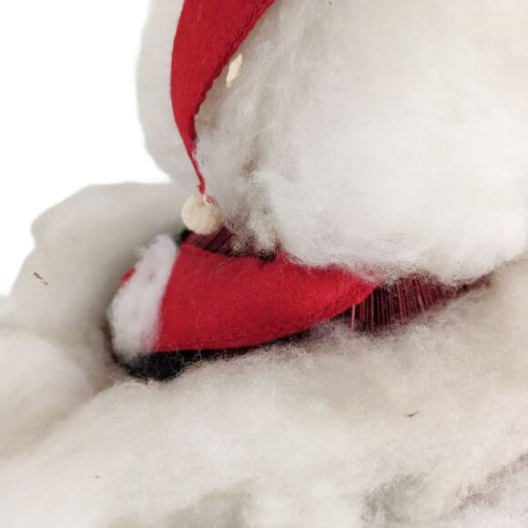 Vintage 1970s Santa & Mrs Claus Folded Magazine Skirt Dolls MCM Christmas Retro - Picture 8 of 11